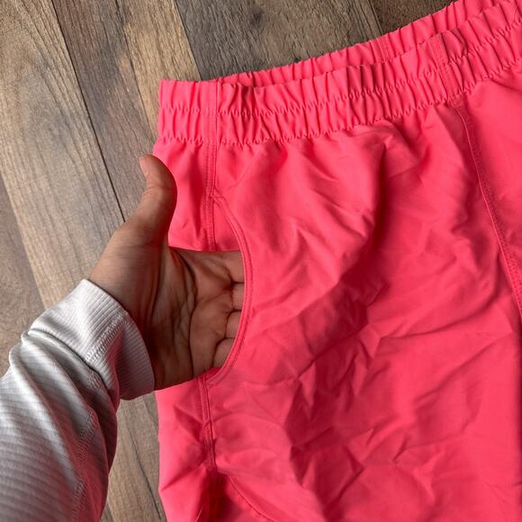 The North Face Short Girls Large Pink Lined Breathable Pockets Athletic 6084 - Picture 5 of 11